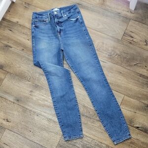 Good American Light Blue Skinny Jeans